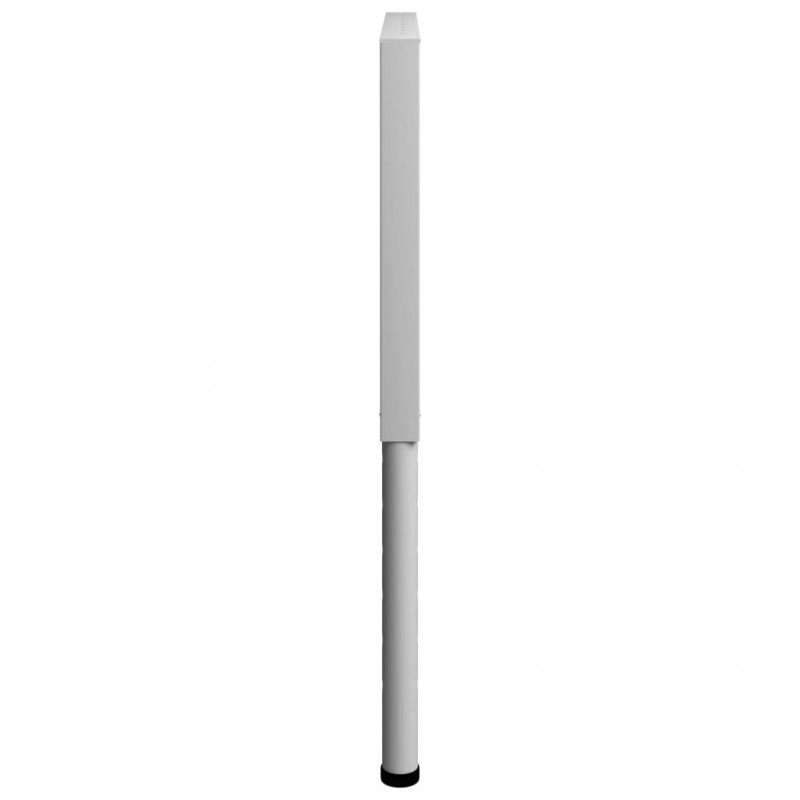 Regulowane ramy stołu roboczego, 2 szt., metal, 85x(69-95,5) cm