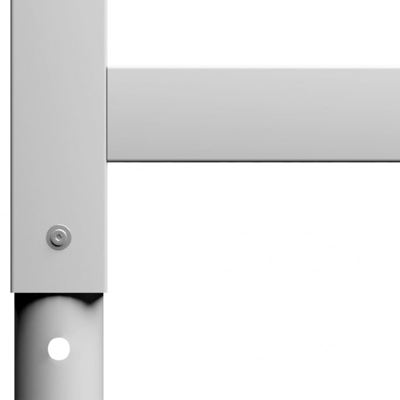 Regulowane ramy stołu roboczego, 2 szt., metal, 85x(69-95,5) cm