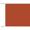 Markiza pionowa, terakota, 60x1200 cm, tkanina Oxford