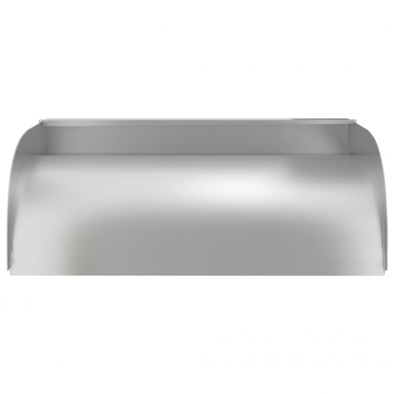 Fontanna do basenu, lampy LED, 45x34x14 cm, stal nierdzewna 304
