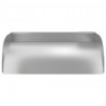 Fontanna do basenu, lampy LED, 45x34x14 cm, stal nierdzewna 304