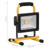 Reflektor LED, akumulator i uchwyt, 30 W, zimne białe światło