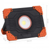 Przenośny reflektor LED, ABS, 10 W, zimne białe światło