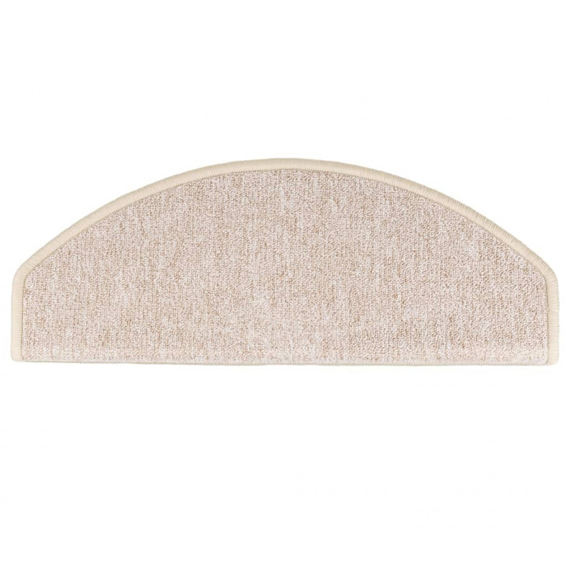 Nakładki na schody, 10 szt., 65x24x4 cm, kolor taupe