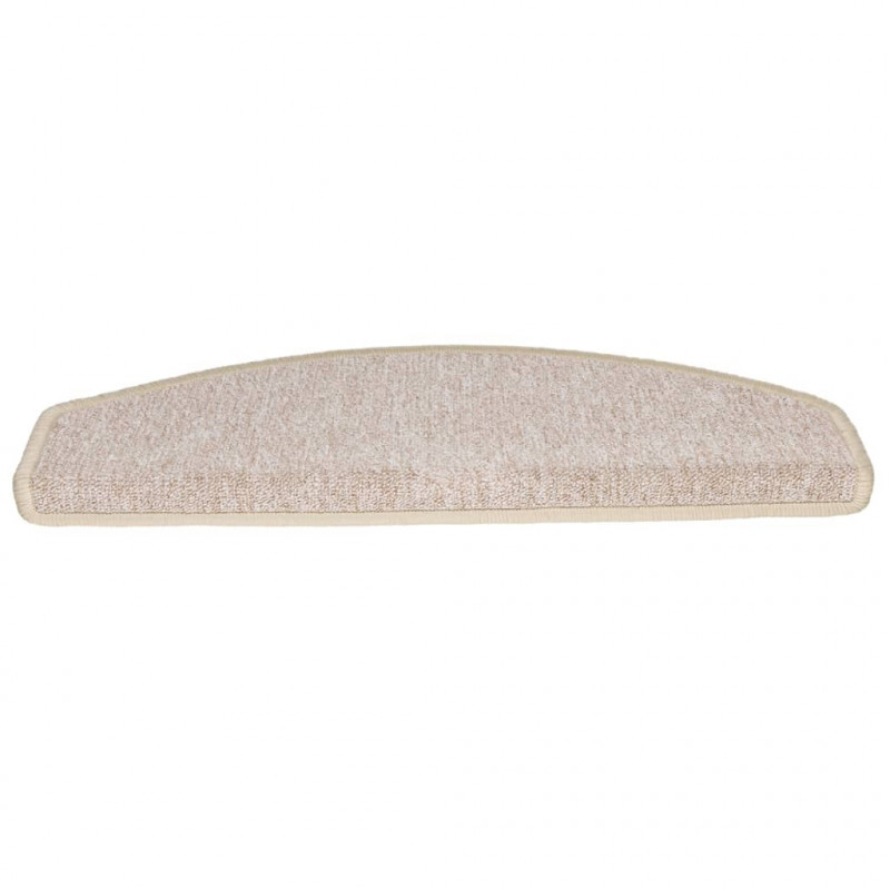 Nakładki na schody, 10 szt., 65x24x4 cm, kolor taupe