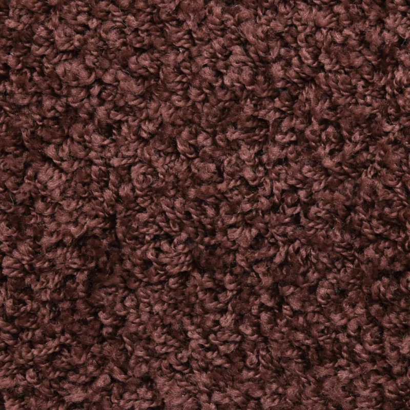 Nakładki na schody, 10 szt., 65x21x4 cm, brązowe