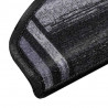 Samoprzylepne nakładki na schody, 5szt., 65x21x4cm czarno-szare