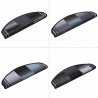 Samoprzylepne nakładki na schody 10 szt. 65x21x4cm czarno-szare