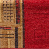 Samoprzylepne nakładki na schody, 5 szt., 65x21x4 cm, czerwone