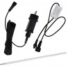 Wylewka do wodospadu z oświetleniem RGB LED, akrylowa, 60 cm