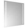 Lustro łazienkowe z LED, 40x40 cm
