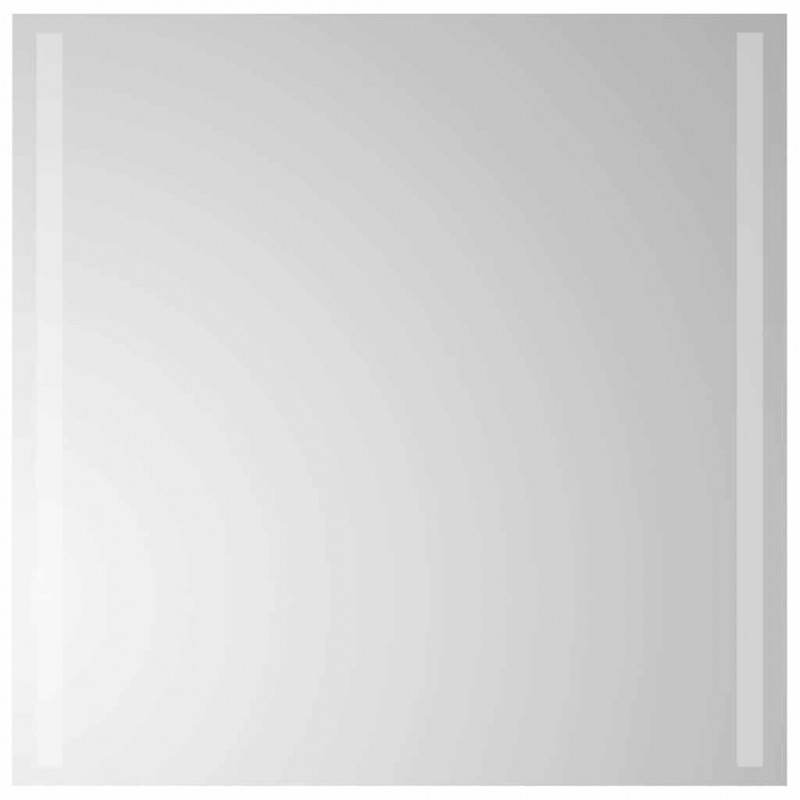 Lustro łazienkowe z LED, 60x60 cm