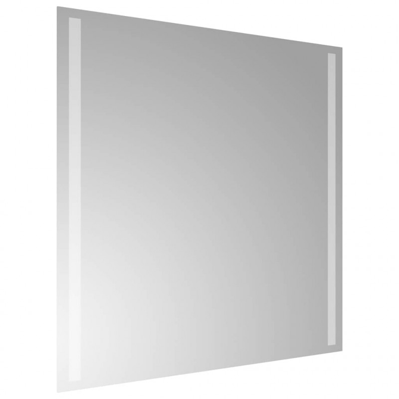 Lustro łazienkowe z LED, 60x60 cm