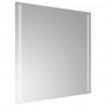 Lustro łazienkowe z LED, 60x60 cm