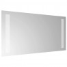 Lustro łazienkowe z LED, 40x20 cm