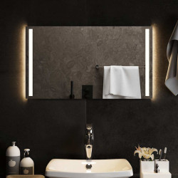 Lustro łazienkowe z LED, 70x40 cm