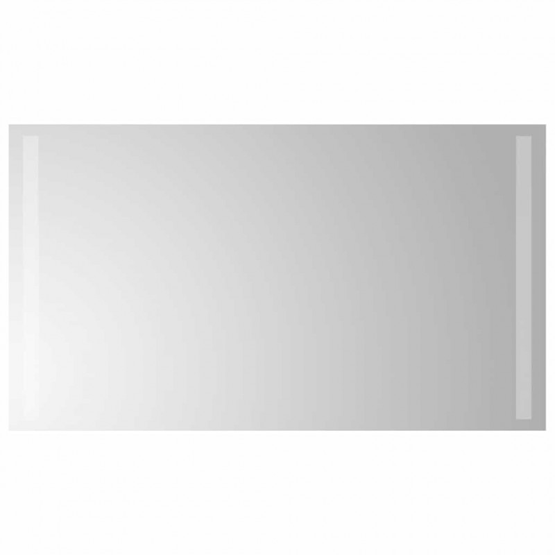 Lustro łazienkowe z LED, 70x40 cm