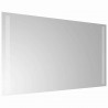 Lustro łazienkowe z LED, 70x40 cm