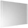 Lustro łazienkowe z LED, 70x50 cm