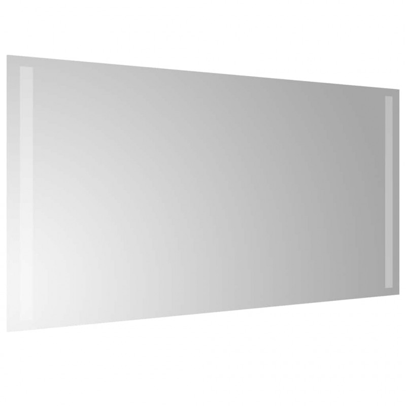 Lustro łazienkowe z LED, 80x40 cm