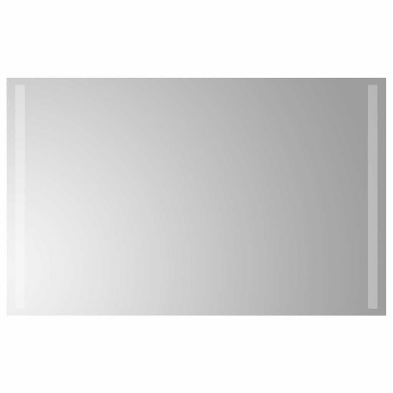 Lustro łazienkowe z LED, 80x50 cm