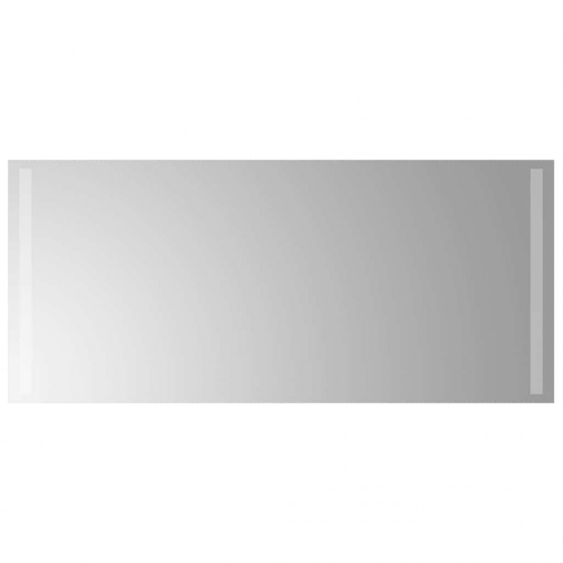 Lustro łazienkowe z LED, 90x40 cm
