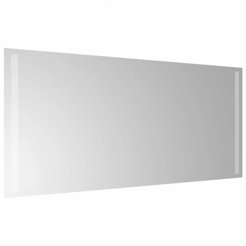 Lustro łazienkowe z LED, 90x40 cm