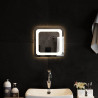 Lustro łazienkowe z LED, 30x30 cm