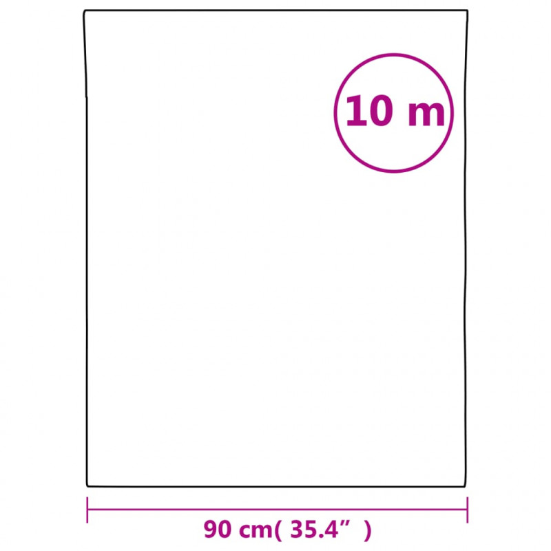 Folia okienna, matowa, biała, 90x1000 cm, PVC