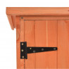 Schowek ogrodowy, 128x42x91 cm, drewniany
