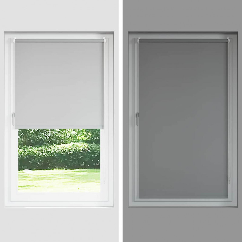 Roleta przeciwsłoneczna 100 x 230 cm kawa