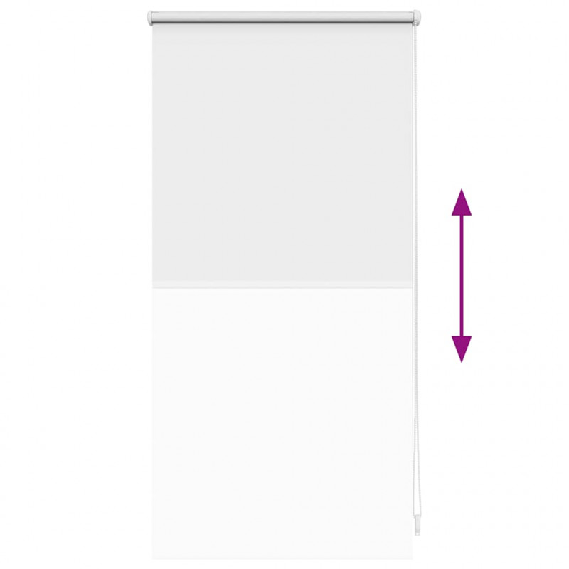 Roleta przeciwsłoneczna 40 x 100 cm Biała
