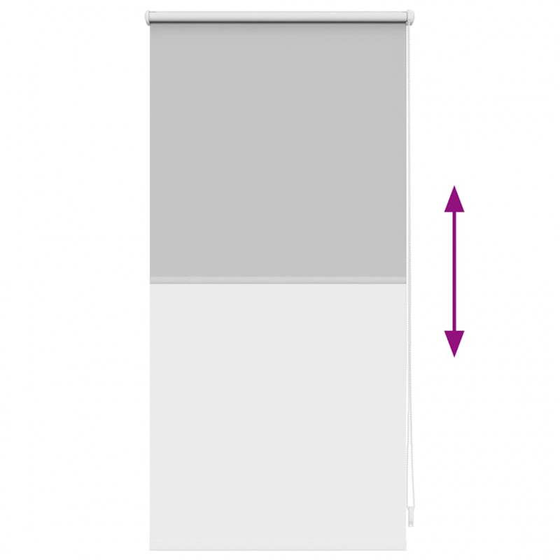 Roleta przeciwsłoneczna 40 x 100 cm Szara