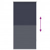 Roleta przeciwsłoneczna 60 x 120 cm Niebieska