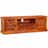 Szafka pod telewizor, lite drewno sheesham, 120x30x40 cm