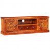 Szafka pod telewizor, lite drewno sheesham, 120x30x40 cm