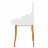 Toaletka z lustrem, MDF, 60 x 50 x 86 cm