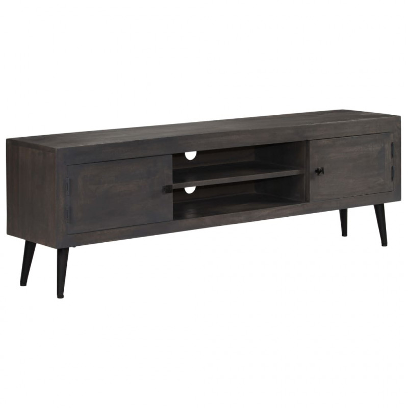 Szafka pod telewizor, lite drewno mango, 140 x 30 x 45 cm