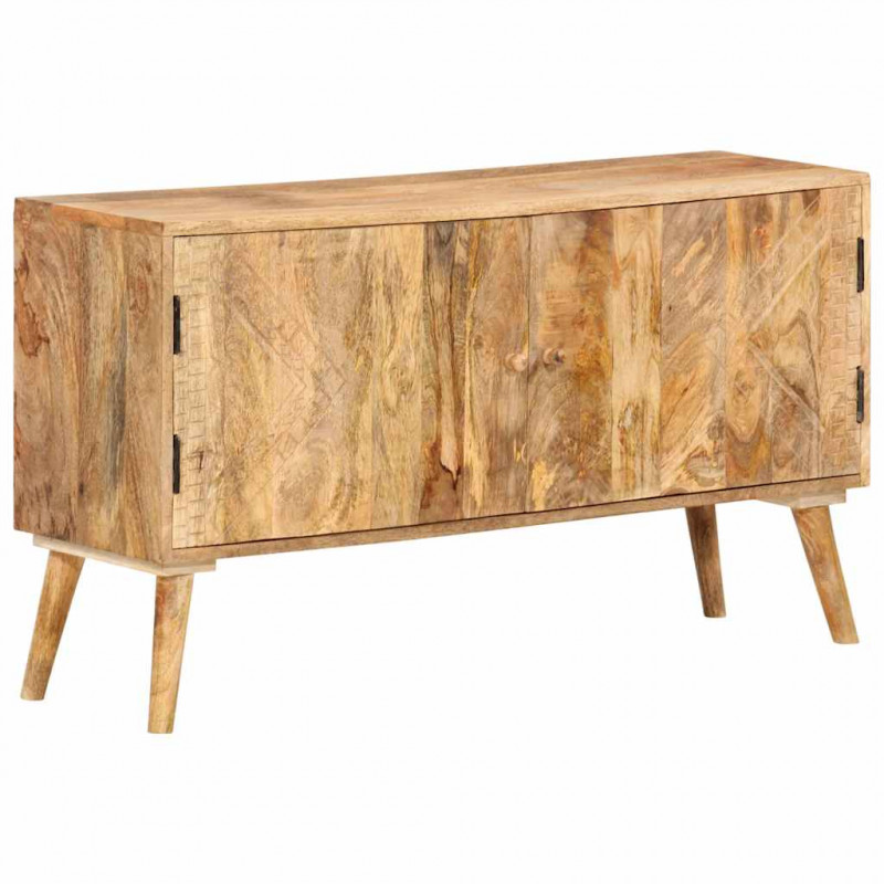 Szafka z litego drewna mango, 110x30x60 cm