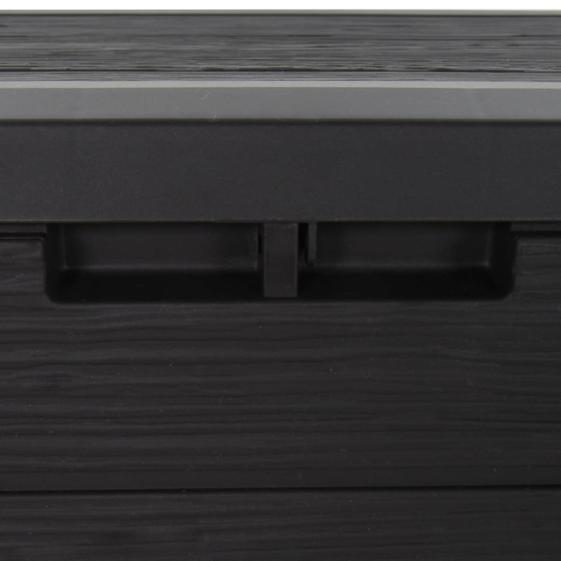 Skrzynia ogrodowa, brązowa, 58,5x46x55 cm, polipropylen