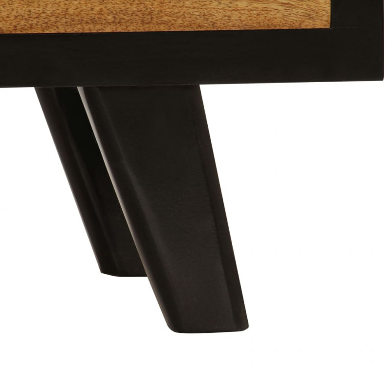 Szafka pod telewizor z litego drewna mango, 120 x 30 x 50 cm