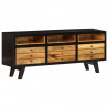 Szafka pod telewizor z litego drewna mango, 120 x 30 x 50 cm