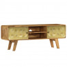 Szafka pod telewizor, lite drewno mango, 120 x 30 x 45 cm