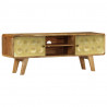 Szafka pod telewizor, lite drewno mango, 120 x 30 x 45 cm