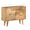 Szafka z litego drewna mango, 90 x 30 x 69 cm