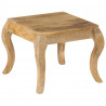 Stolik boczny z litego drewna mango, 45 x 45 x 40 cm
