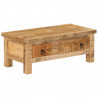 Stolik kawowy z litego drewna mango, 90x45x35 cm