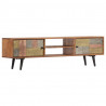 Szafka pod TV, 140x30x40 cm, lite drewno akacjowe