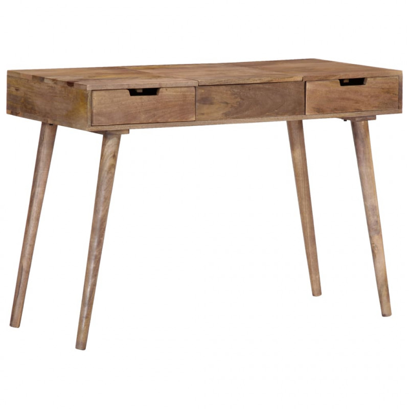Toaletka, 112 x 45 x 76 cm, lite drewno mango