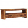 Szafka pod TV, 118x30x40 cm, lite drewno